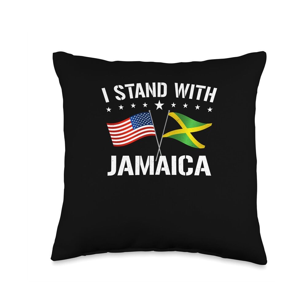 7716 Jamaica Throw Pillow, 16x16, Multicolor